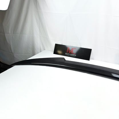 MC MAX CARBON Dry Carbon Prepreg Rear Spoiler Lip Spoiler suitable for BMW 4 Series F33 Cabriolet M4 F83 Cabriolet