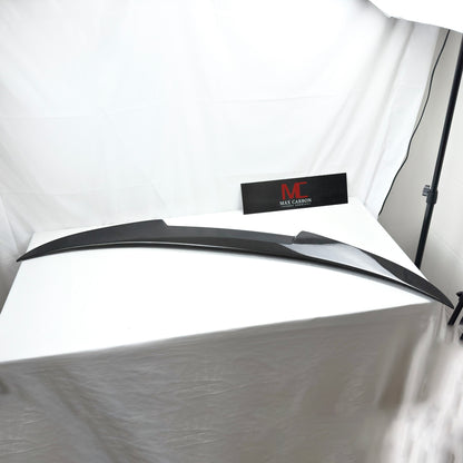 MC MAX CARBON Dry Carbon Prepreg Rear Spoiler Lip Spoiler suitable for BMW 4 Series F33 Cabriolet M4 F83 Cabriolet