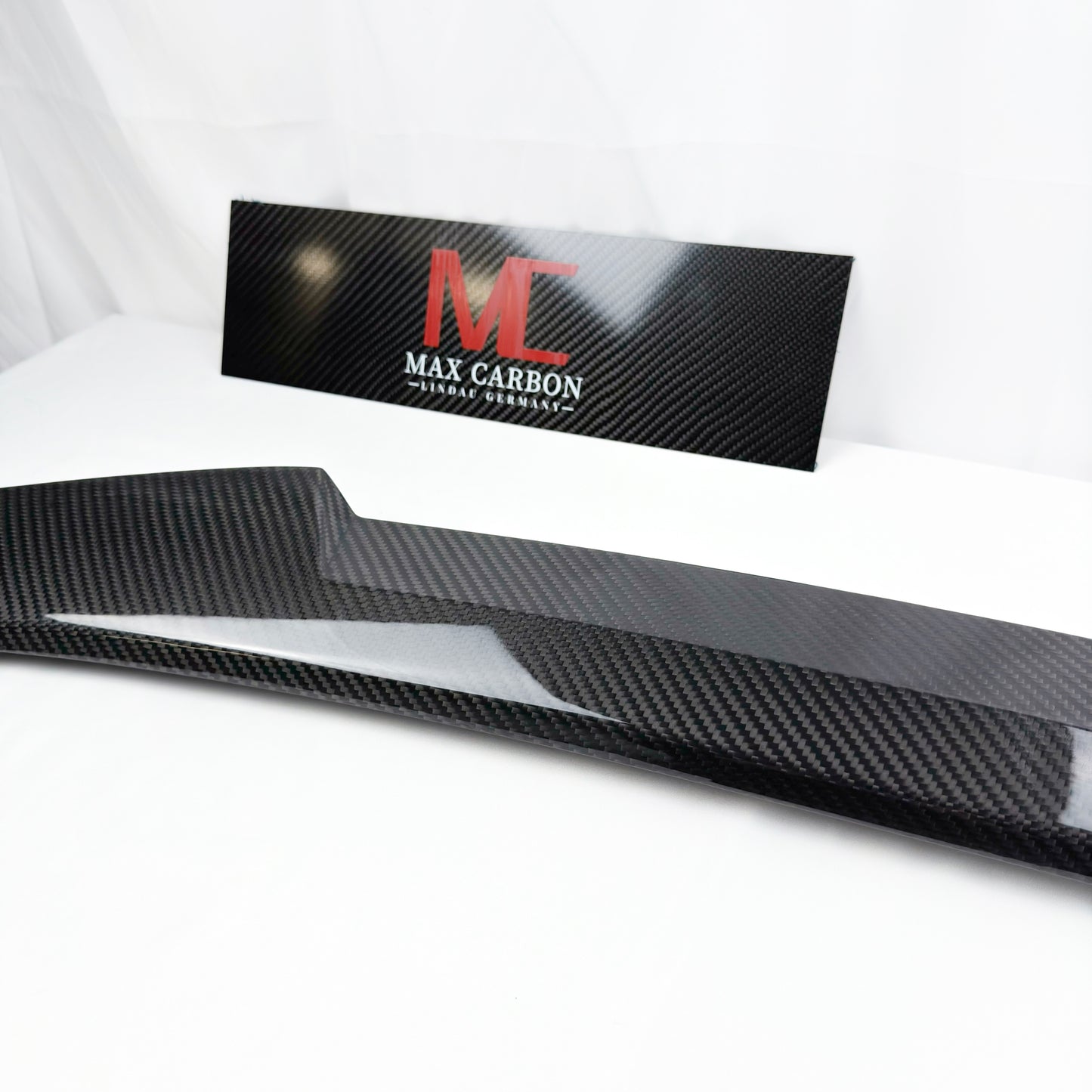 MC MAX CARBON Dry Carbon Prepreg Rear Spoiler Lip Spoiler suitable for BMW 4 Series F33 Cabriolet M4 F83 Cabriolet