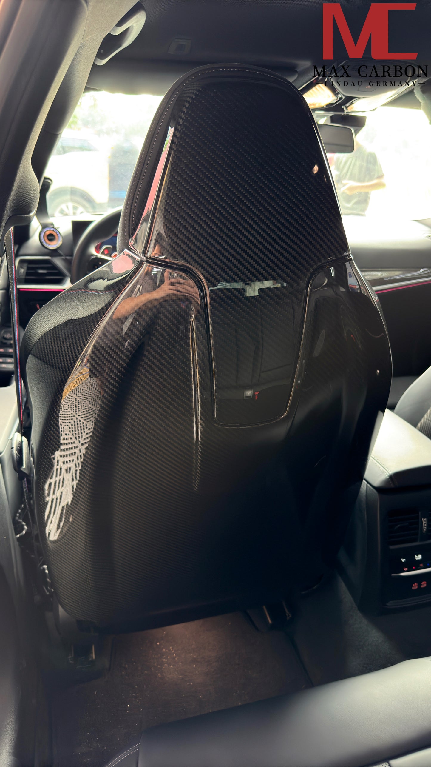 MAX CARBON Complete dry carbon seat replacement suitable for BMW M3 G80 G81 X3M X4M F97 F98 M2 G87 M4 G82 G83 M8 F92 F81 