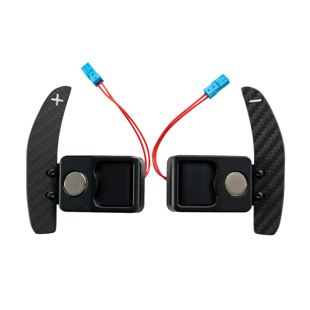 MAX CARBON Clubsport Magnetic shift paddles from racing for almost all BMW AND MINI F- AND G- series models including M vehicles