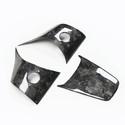 MAX CARBON Performance steering wheel covers Performance in a set for TESLA MODEL 3 MODEL Y