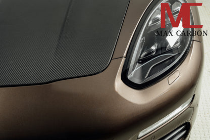 MAX CARBON DRY Carbon bonnet hood suitable for Porsche Panamera 970