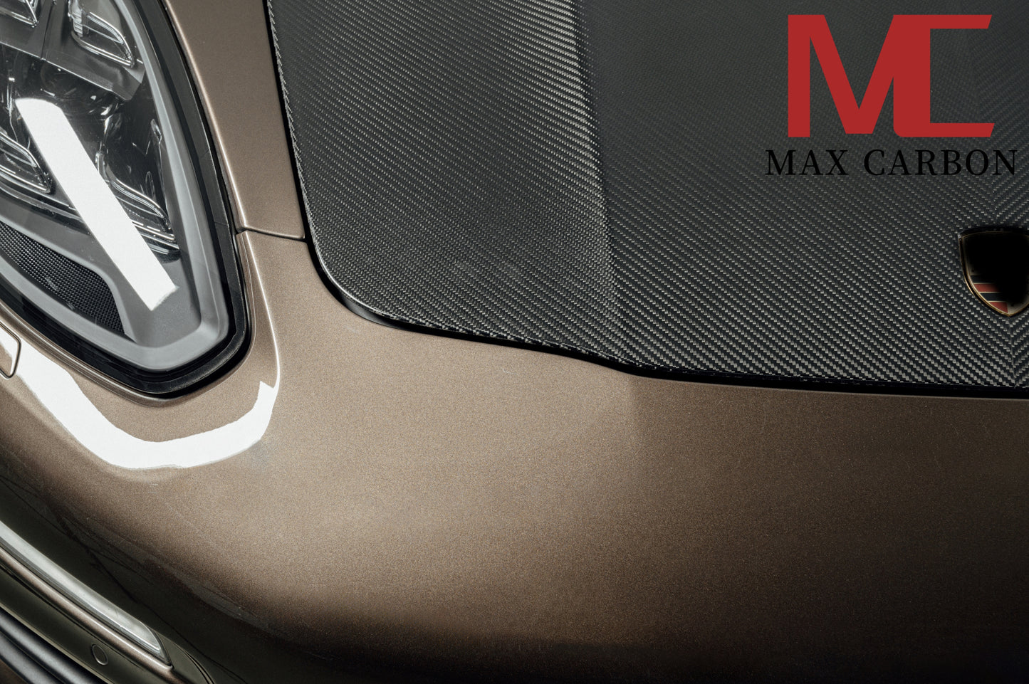 MAX CARBON DRY Carbon bonnet hood suitable for Porsche Panamera 970