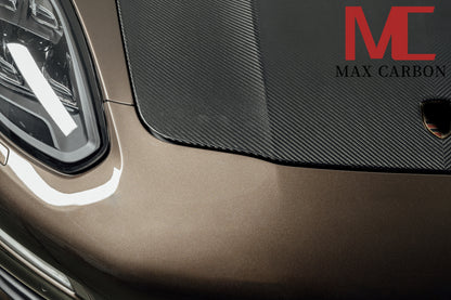 MAX CARBON DRY Carbon bonnet hood suitable for Porsche Panamera 970