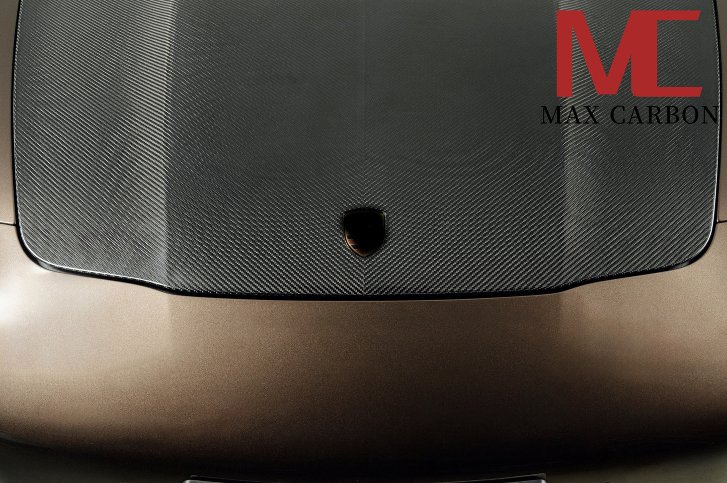 MAX CARBON DRY Carbon bonnet hood suitable for Porsche Panamera 970