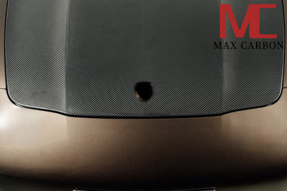 MAX CARBON DRY Carbon bonnet hood suitable for Porsche Panamera 970