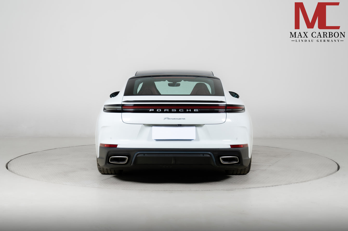 MAX CARBON DRY Carbon rear lip spoiler suitable for Porsche Panamera 976 4S