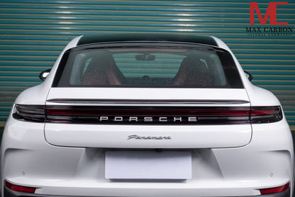 MAX CARBON DRY Carbon rear lip spoiler suitable for Porsche Panamera 976 4S
