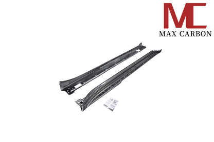 MAX CARBON DRY CARBON side skirts suitable for Porsche Panamera 970