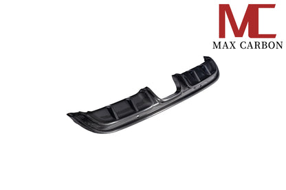 MAX CARBON DRY Carbon rear diffuser replacement diffuser suitable for Porsche 718 982 Cayman Boxster 