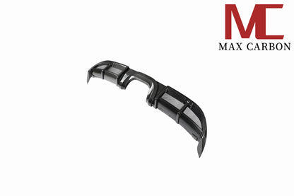 MAX CARBON DRY Carbon rear diffuser replacement diffuser suitable for Porsche 718 982 Cayman Boxster 