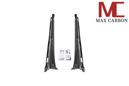 MAX CARBON DRY CARBON side skirts suitable for Porsche Panamera 970