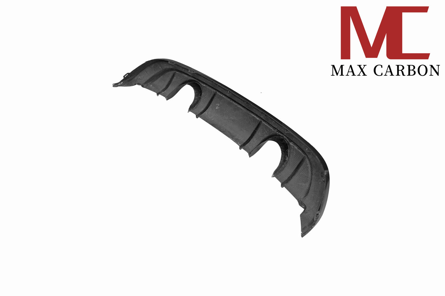 MAX CARBON DRY Carbon rear diffuser replacement diffuser suitable for Porsche 718 982 Cayman Boxster S GTS including exhaust covers in black