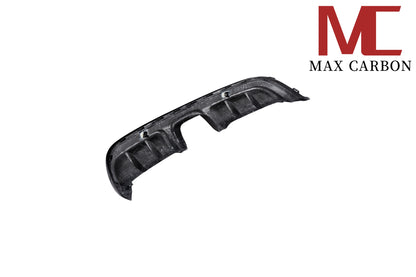MAX CARBON DRY Carbon rear diffuser replacement diffuser suitable for Porsche 718 982 Cayman Boxster 