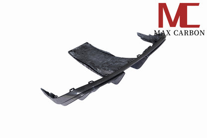 MAX CARBON DRY Carbon rear diffuser replacement diffuser suitable for Porsche 718 982 Cayman Boxster only GT4 and Spyder 