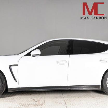 MAX CARBON DRY CARBON side skirts suitable for Porsche Panamera 970