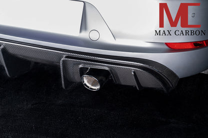 MAX CARBON DRY Carbon rear diffuser replacement diffuser suitable for Porsche 718 982 Cayman Boxster only GT4 and Spyder 