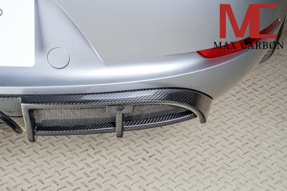 MAX CARBON DRY Carbon rear diffuser replacement diffuser suitable for Porsche 718 982 Cayman Boxster 