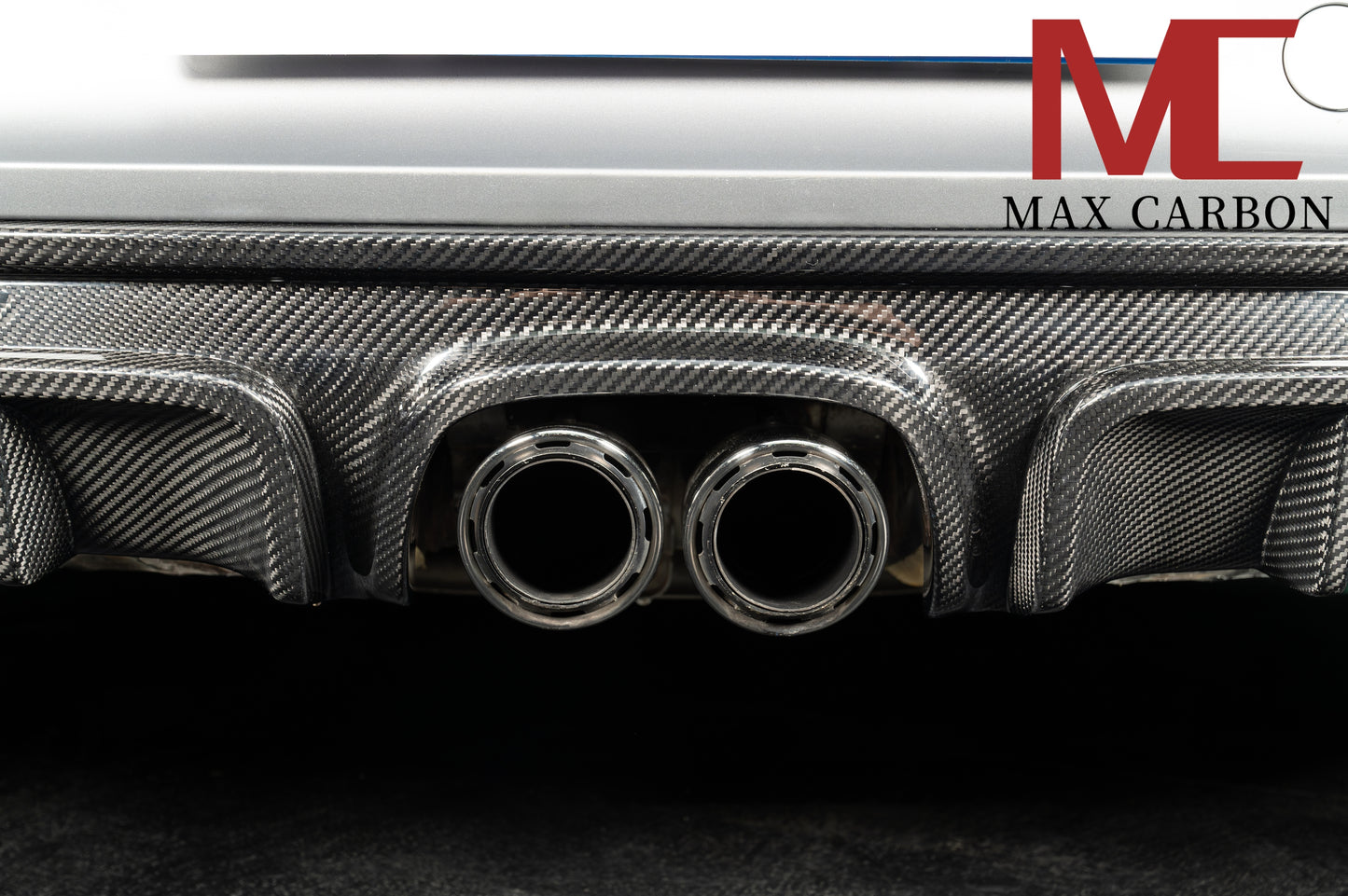 MAX CARBON DRY Carbon rear diffuser replacement diffuser suitable for Porsche 718 982 Cayman Boxster 