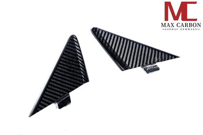 MAX CARBON Dry Carbon Performance Window Corner A Pillar Replacement for Porsche 911 991 981 982 Cayman Boxster 