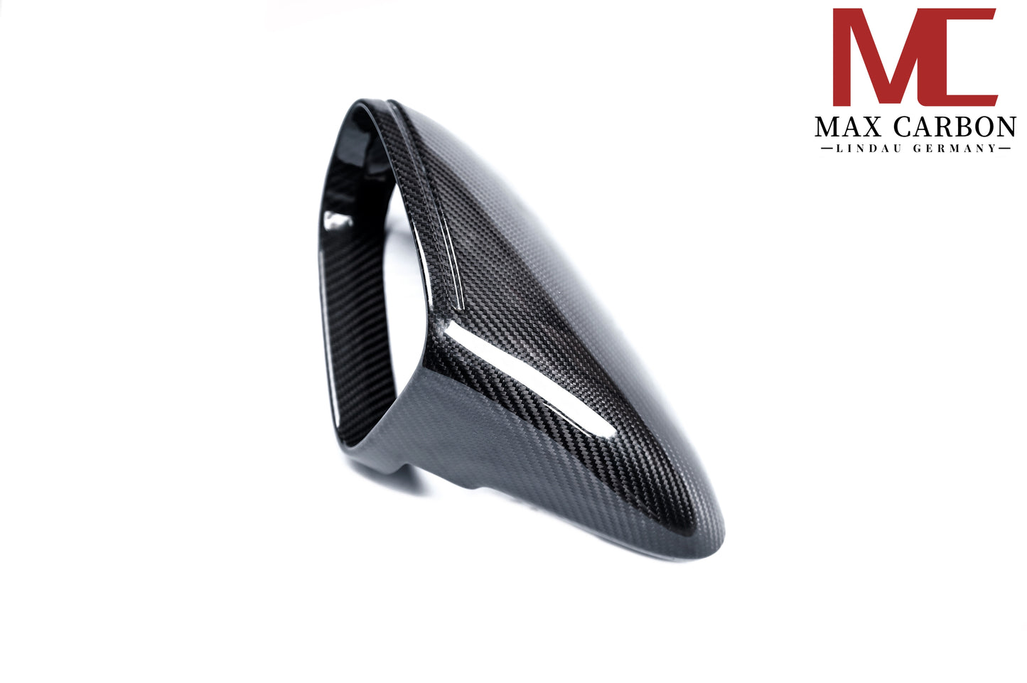 MAX CARBON Performance genuine dry carbon replacement mirror caps for Porsche 911 992 Taycan