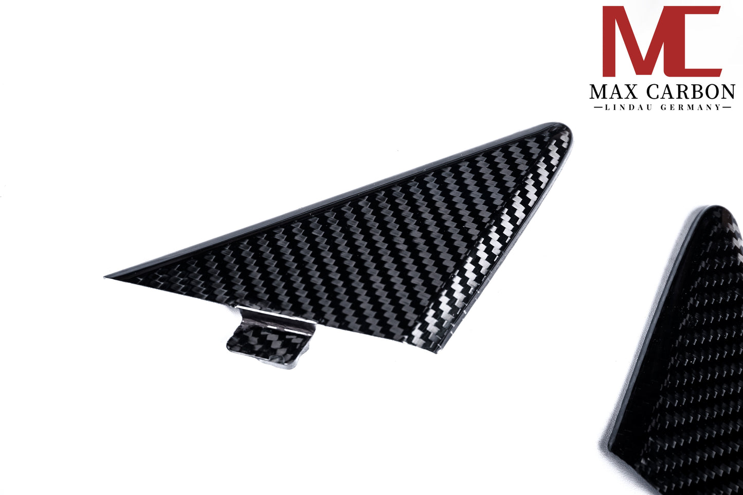 MAX CARBON Dry Carbon Performance Window Corner A Pillar Replacement for Porsche 911 991 981 982 Cayman Boxster 