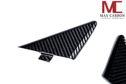 MAX CARBON Dry Carbon Performance Window Corner A Pillar Replacement for Porsche 911 991 981 982 Cayman Boxster 