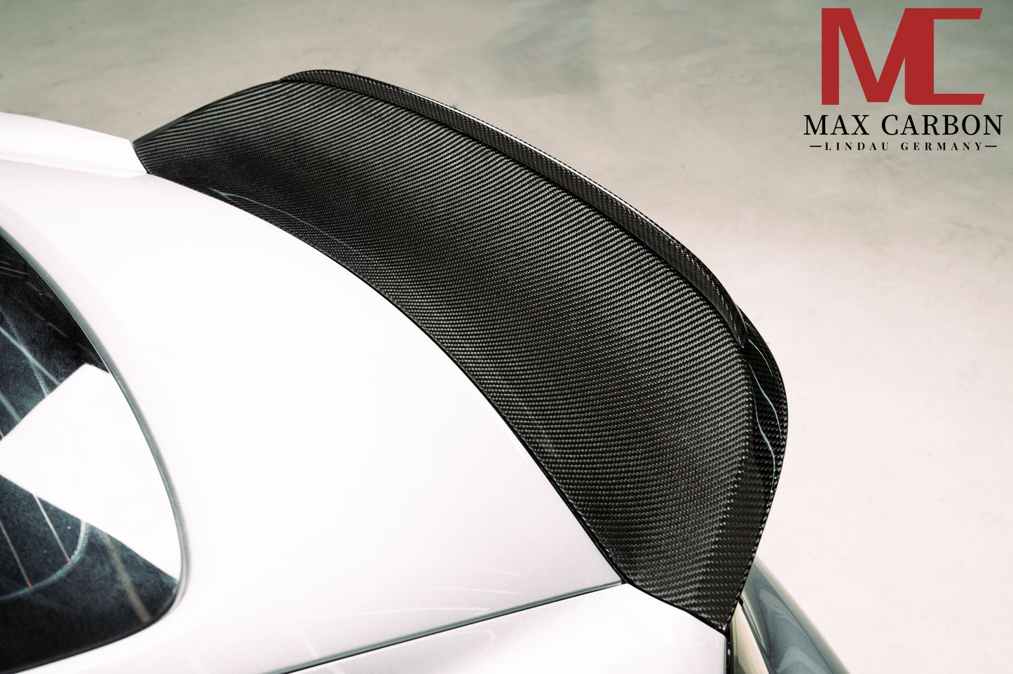 MAX CARBON DRY Carbon Spoiler Rear Spoiler suitable for Porsche 718 982 Cayman Boxster