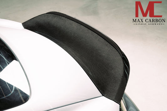 MAX CARBON DRY Carbon Spoiler Rear Spoiler suitable for Porsche 718 982 Cayman Boxster