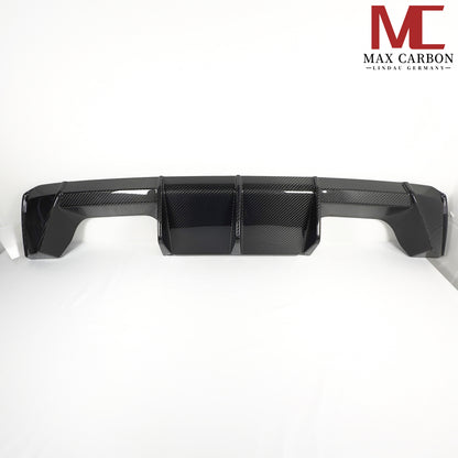 MAX CARBON Performance Diffuser Rear Bumper Replacement for BMW G80 G81 M3 G82 G83 M4 