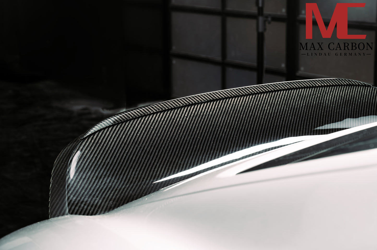 MAX CARBON DRY Carbon Spoiler Rear Spoiler suitable for Porsche 718 982 Cayman Boxster