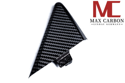 MAX CARBON Dry Carbon Performance Window Corner A Pillar Replacement for Porsche 911 991 981 982 Cayman Boxster 