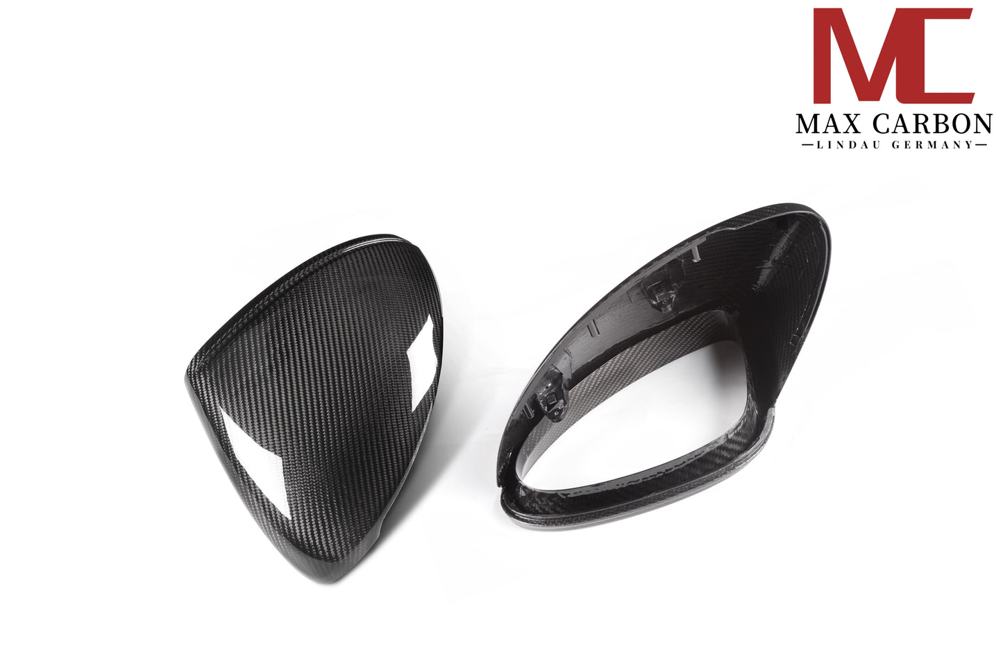 MC Performance MAX CARBON replacement mirror caps for Porsche Macan 95B GTS Turbo S