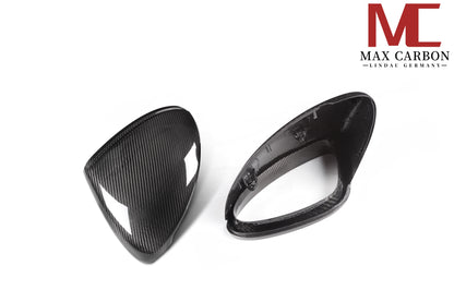 MC Performance MAX CARBON replacement mirror caps for Porsche Macan 95B GTS Turbo S