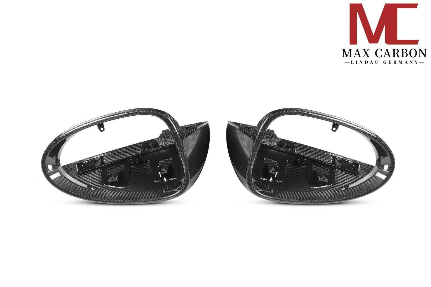 MC Performance MAX CARBON replacement mirror caps for Porsche Macan 95B GTS Turbo S
