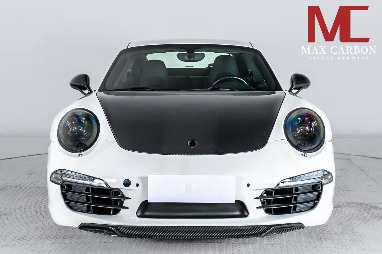 MAX CARBON front lip lip sport lip spoiler suitable for Porsche 911 991.1 