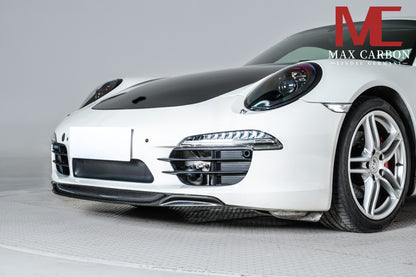 MAX CARBON front lip lip sport lip spoiler suitable for Porsche 911 991.1 