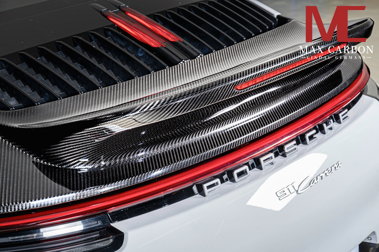 MAX CARBON Rear Wing Spoiler Replacement for Porsche 911 992 Carrera 4 S 4S Targa 4S