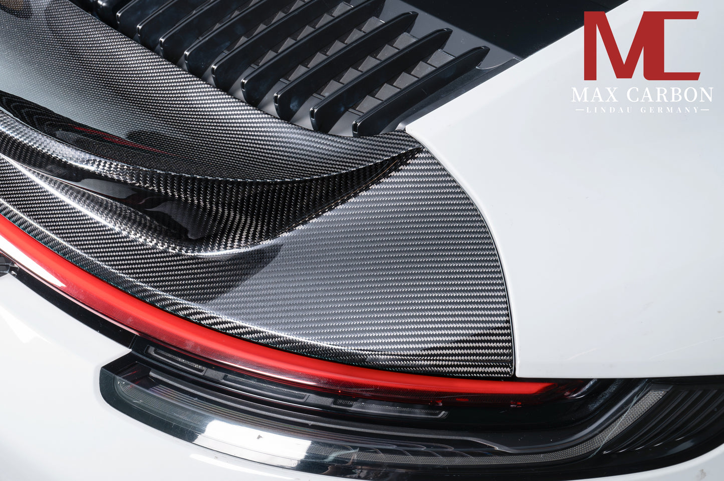 MAX CARBON Rear Wing Spoiler Replacement for Porsche 911 992 Carrera 4 S 4S Targa 4S