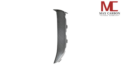 MAX CARBON DRY CARBON Front Bumper Covers Small Air Intake Covers for Porsche Cayenne 9YA 9Y0 Facelift Turbo, Turbo S, Turbo GT 