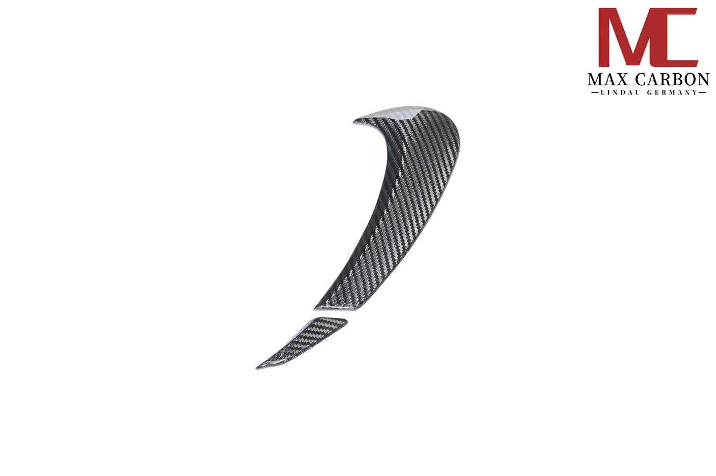 MAX CARBON DRY Carbon Front Covers Headlight Fender Covers for Porsche Cayenne S GTS 9YA .2