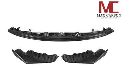MAX CARBON Dry Carbon Front Attachment Front Lip Lip Set for BMW G80 G81 G82 G83 M3 M4 incl. CS 