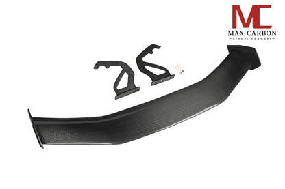 MAX CARBON DRY Carbon rear wing spoiler replacement suitable for Porsche 718 982 Cayman 981 Cayman 