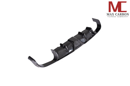 MAX CARBON DRY Carbon rear diffuser for Porsche 991.2 Carrera