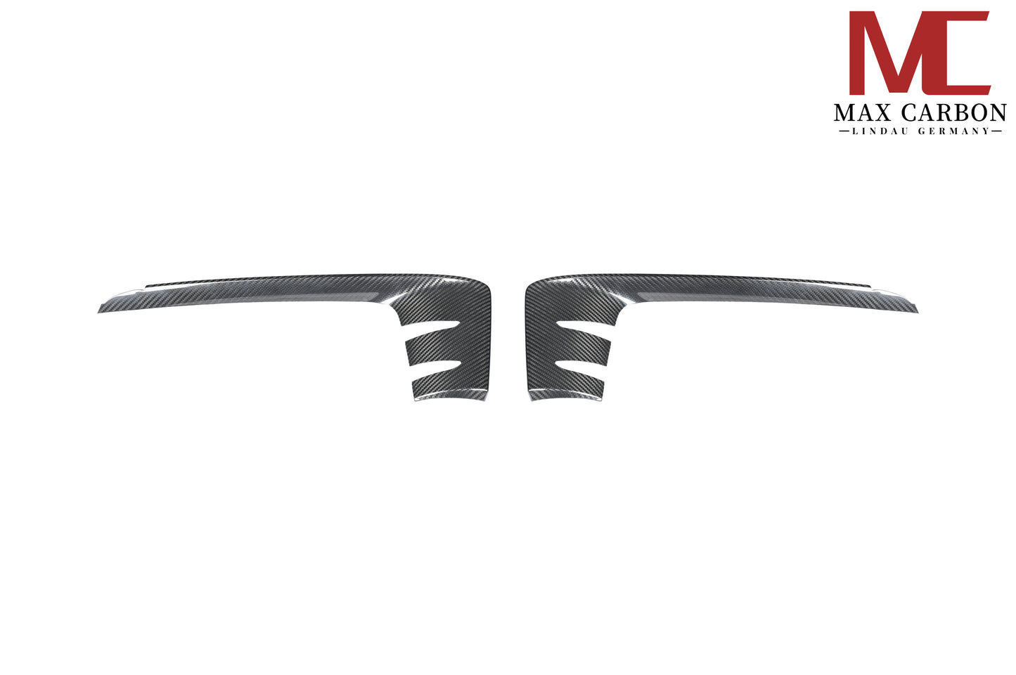 MAX CARBON DRY CARBON front bumper covers air intake covers for Porsche Cayenne 9YA Facelift