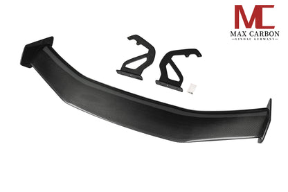 MAX CARBON DRY Carbon rear wing spoiler replacement suitable for Porsche 718 982 Cayman 981 Cayman 