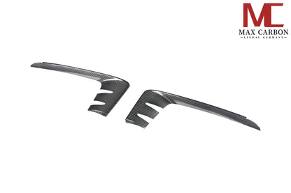 MAX CARBON DRY CARBON front bumper covers air intake covers for Porsche Cayenne 9YA Facelift