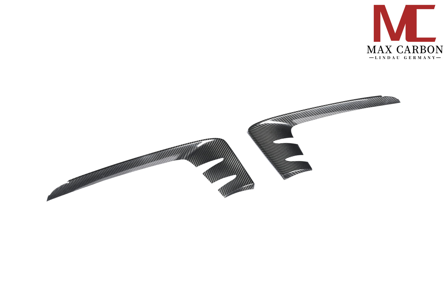 MAX CARBON DRY CARBON front bumper covers air intake covers for Porsche Cayenne 9YA Facelift