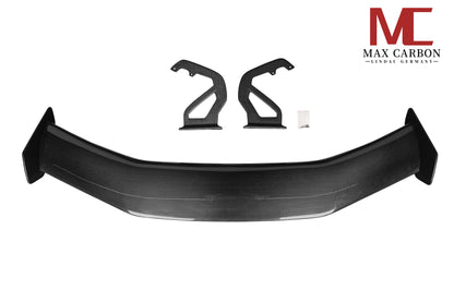 MAX CARBON DRY Carbon rear wing spoiler replacement suitable for Porsche 718 982 Cayman 981 Cayman 